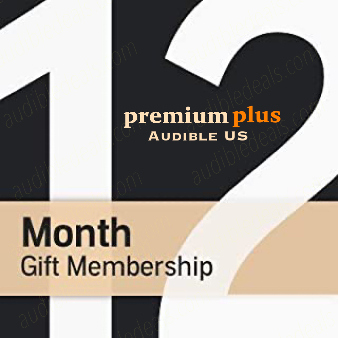 Add 12 months of premium plus membership to your audible US account
