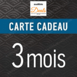 Audible FR - Füge 3 Monat Premium Plus zu deinem Konto hinzu